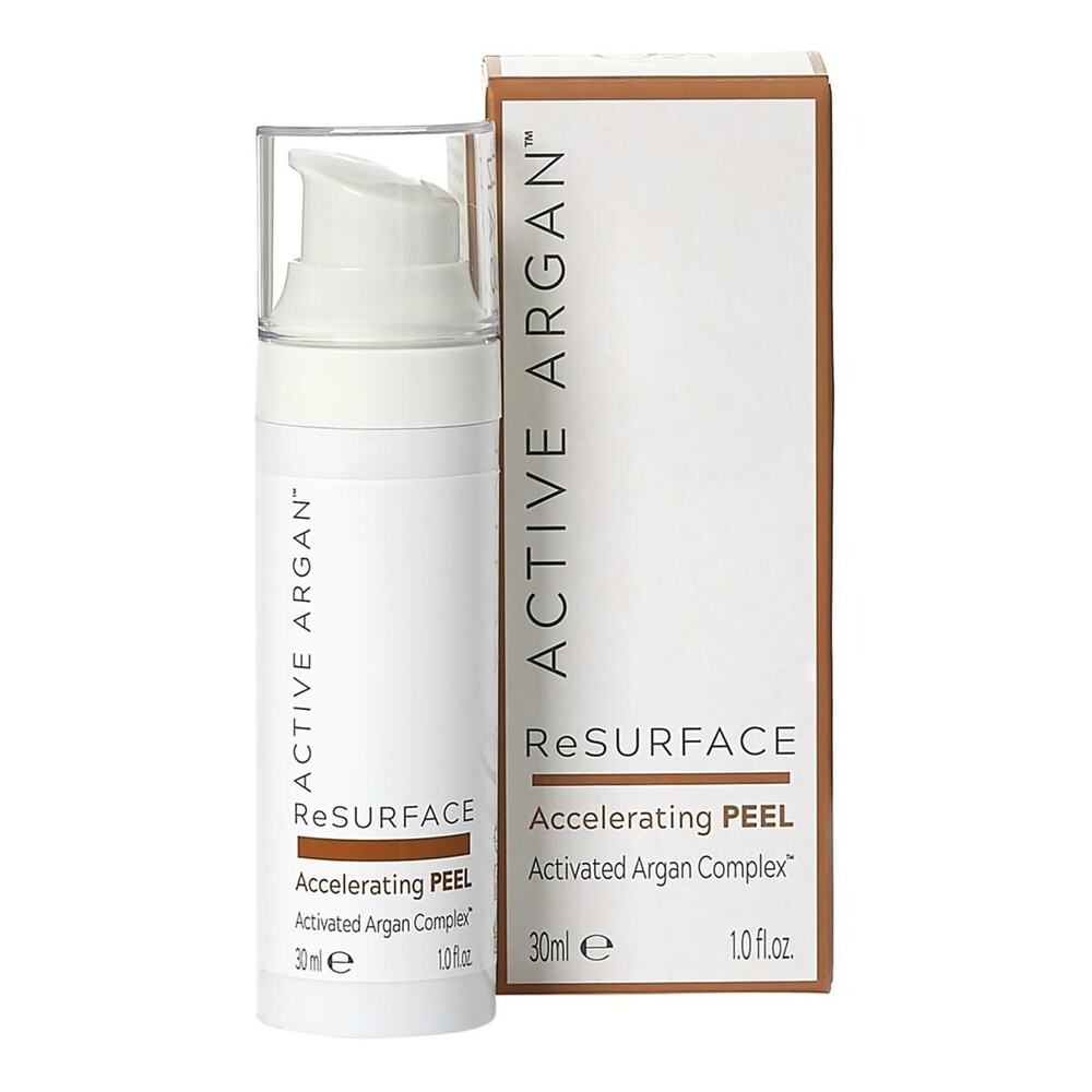 Active Argan Resurface Accelerating Peel Activated Argan Complex, 1.0 fl oz. New